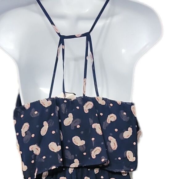 Princes Vera Wang Desert Rose Strappy Lampshade Dress Size Small - Picture 3 of 10